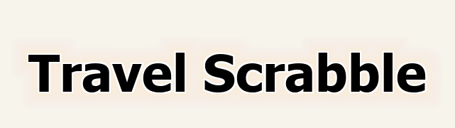 Travel Scrabble